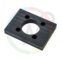 [WP431813] Holz kunststof torsie plaat voor hydrauliekmotor